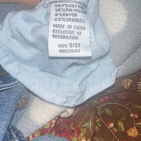 women’s blue savvy jean shorts. - Picture 4 of 4